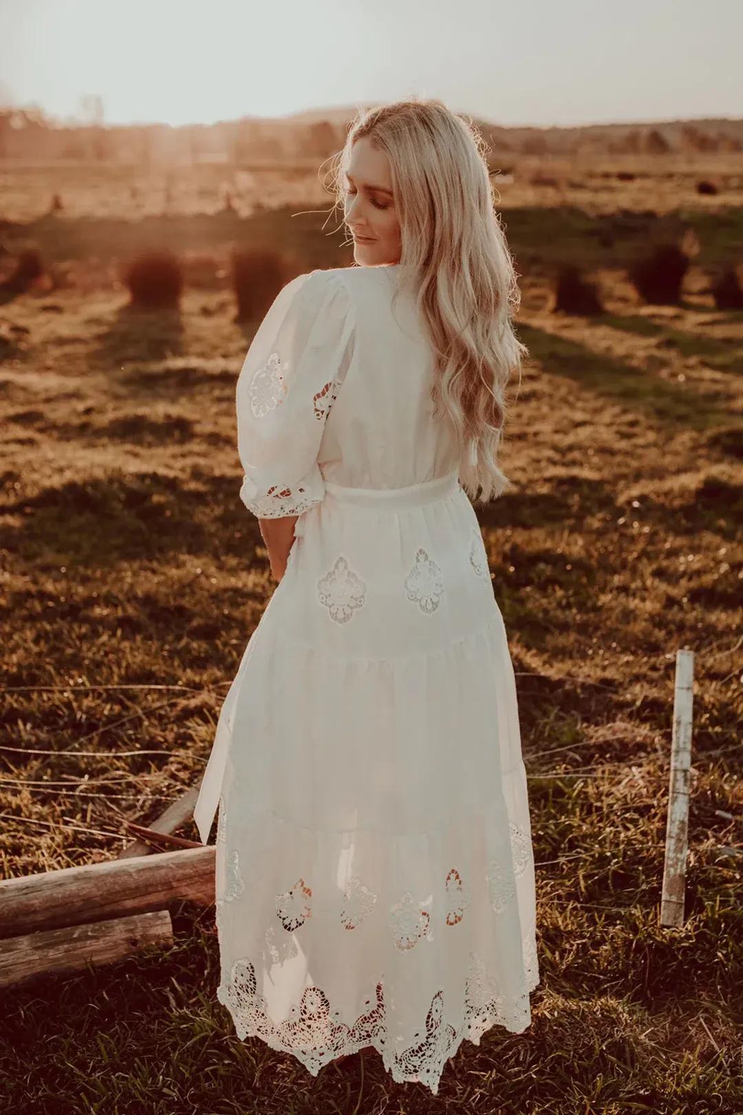 Co & Ry Marigold Dress White Size M/Au 10 for rent on The Volte - main image