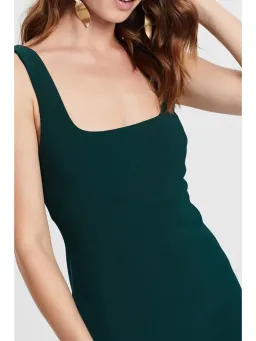 Bec & Bridge Margaux Mini Dress Forest Size AU 6 for rent on The Volte - image 2