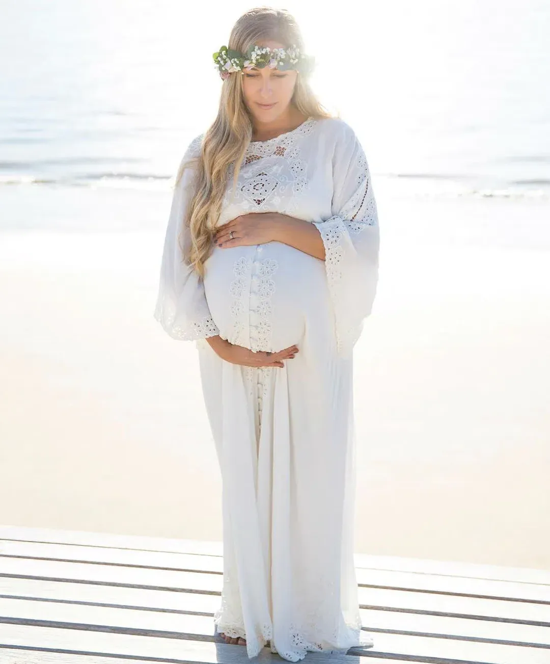 Fillyboo I Believe In Unicorns Dress in Ivory White Size M for rent on The Volte - main image