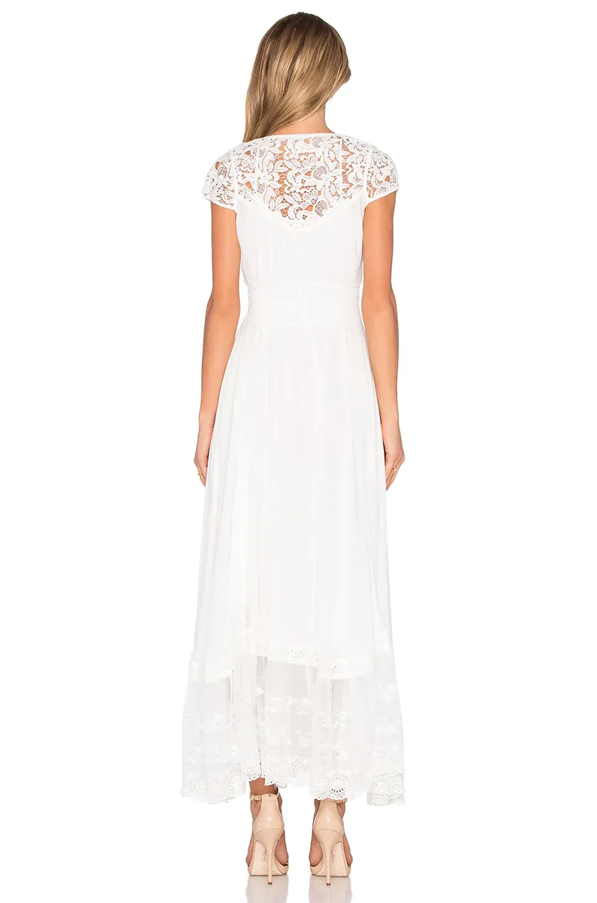 Spell Wild Belle Gown White Size S - Image 4
