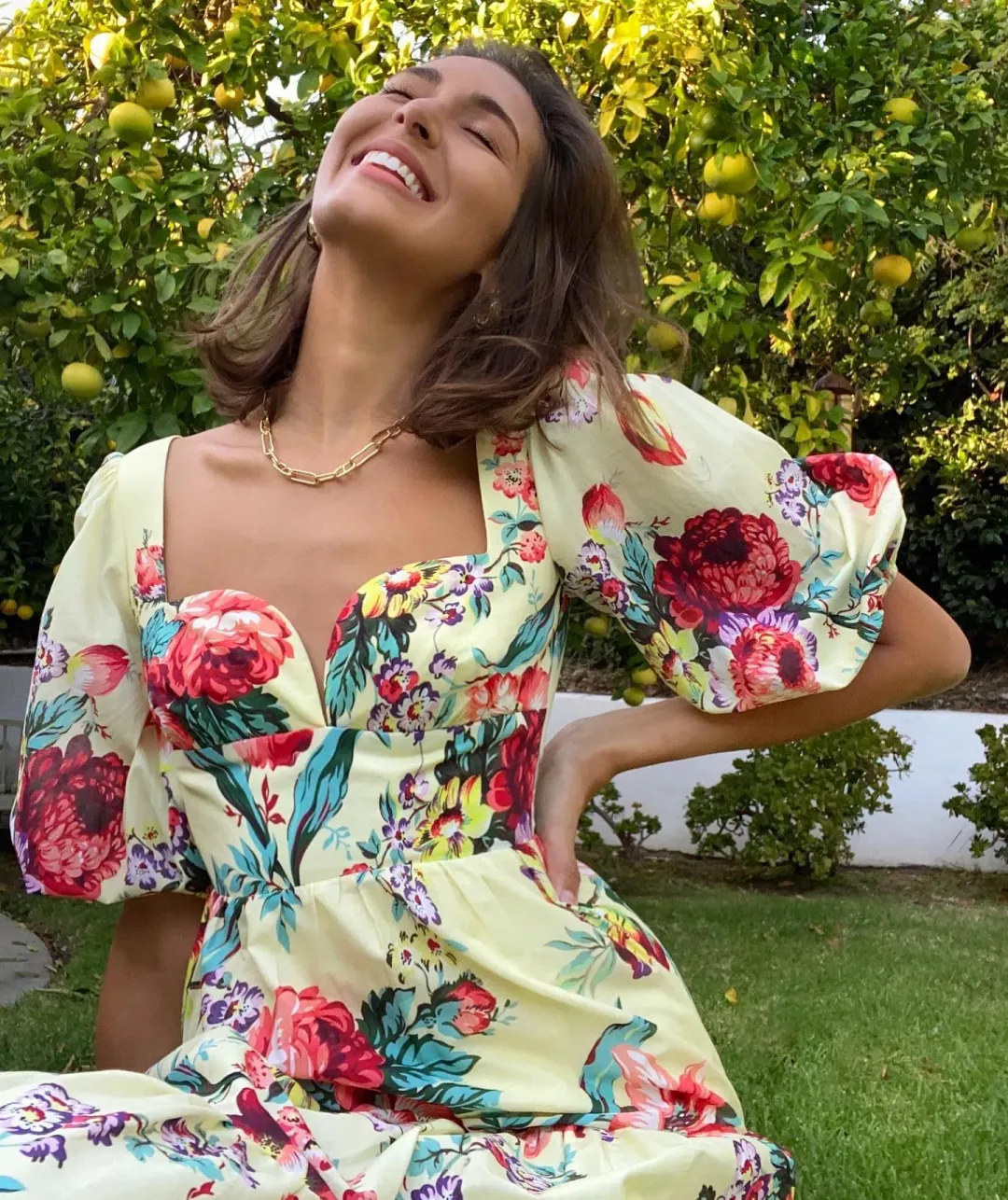 Alice McCall Baby Dee Midi Dress Print Size 12 for rent on The Volte - main image