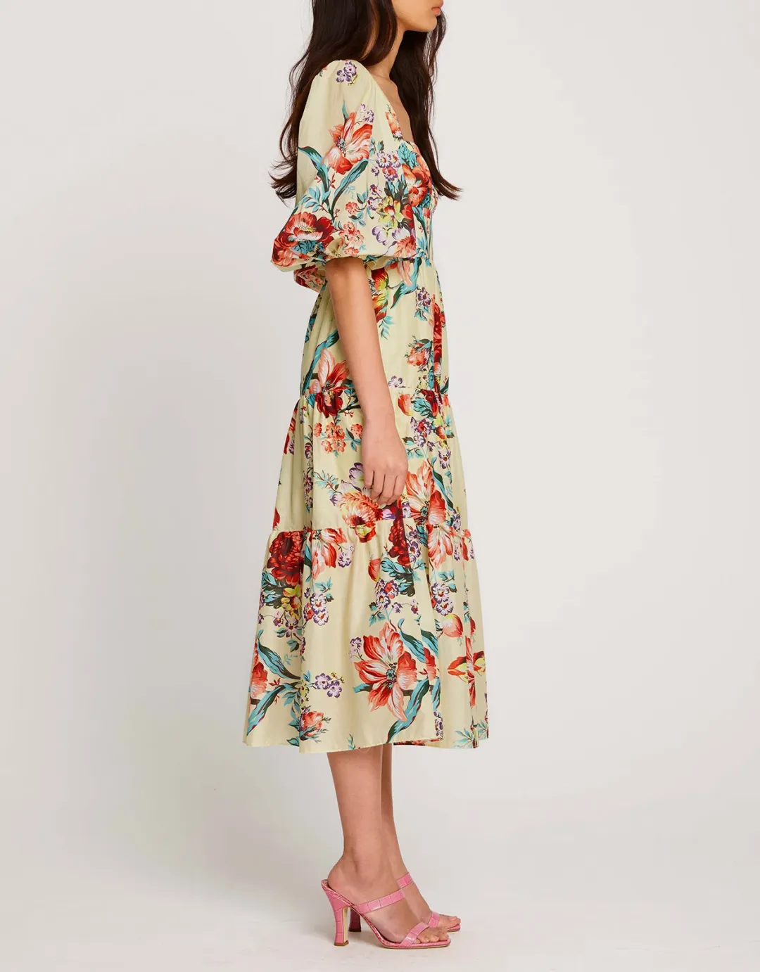 Alice McCall Baby Dee Midi Dress Print Size 12 for rent on The Volte - main image