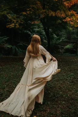 We Are Reclamation Dreams Like These Gown Beige - One Size Fits Most (Aus 6-18) for rent on The Volte - image 4