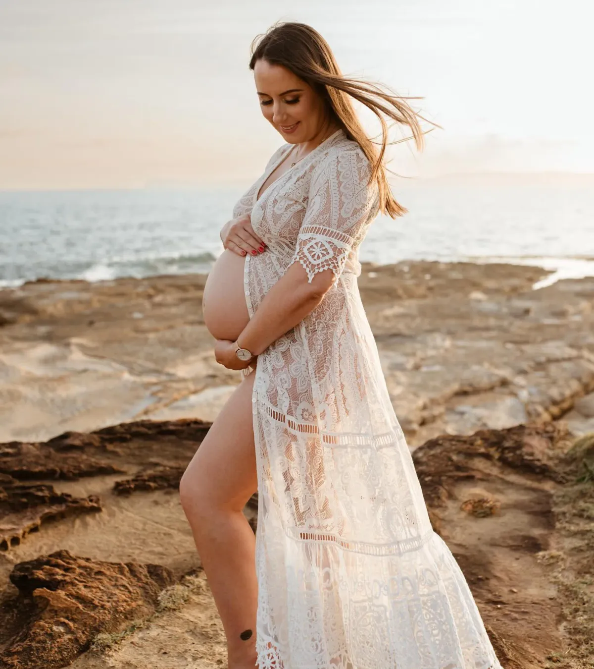 Spell & The Gypsy Rhiannon Gown Cream Size S - Image 13