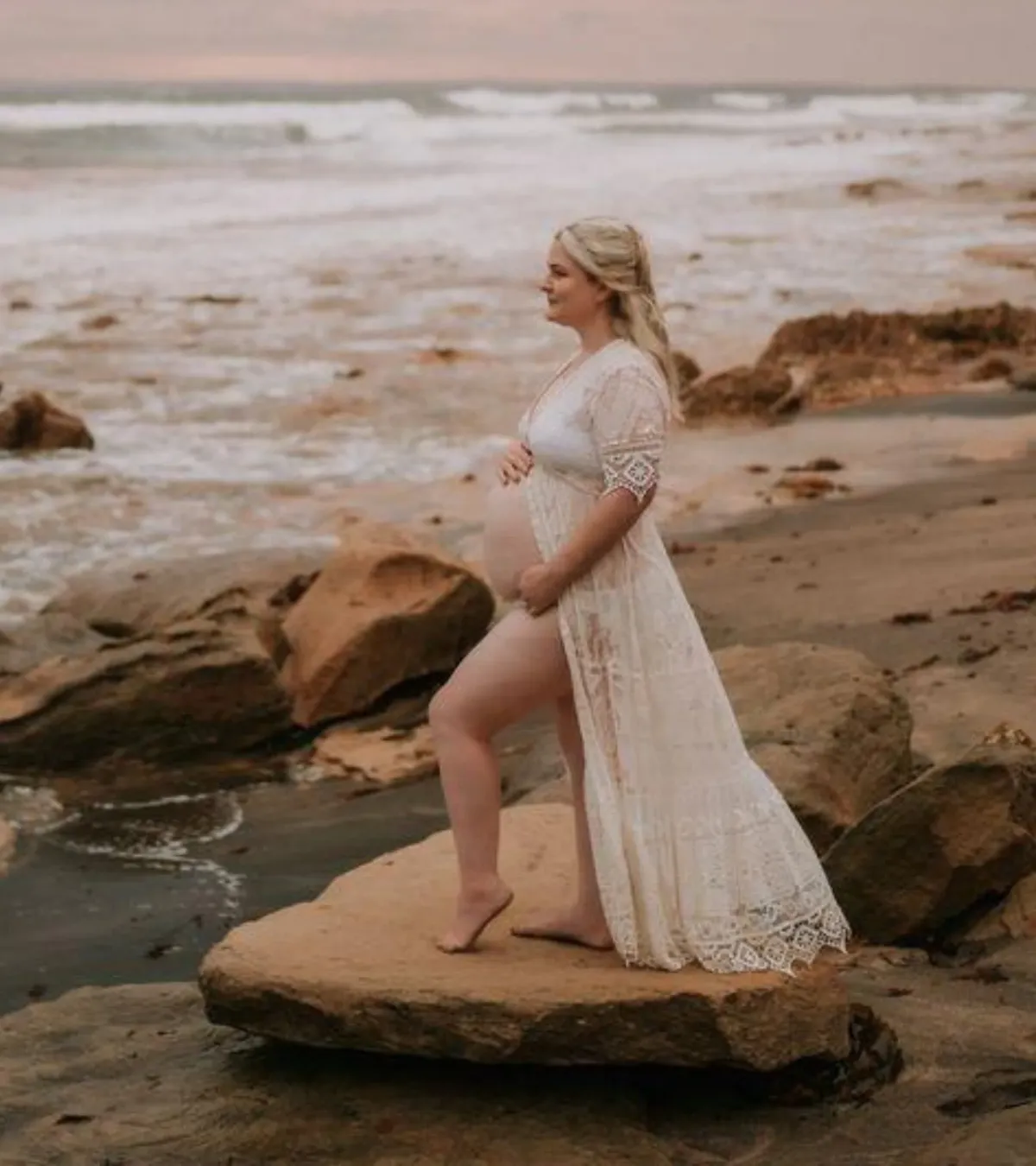 Spell & The Gypsy Rhiannon Gown Cream Size M - Image 5