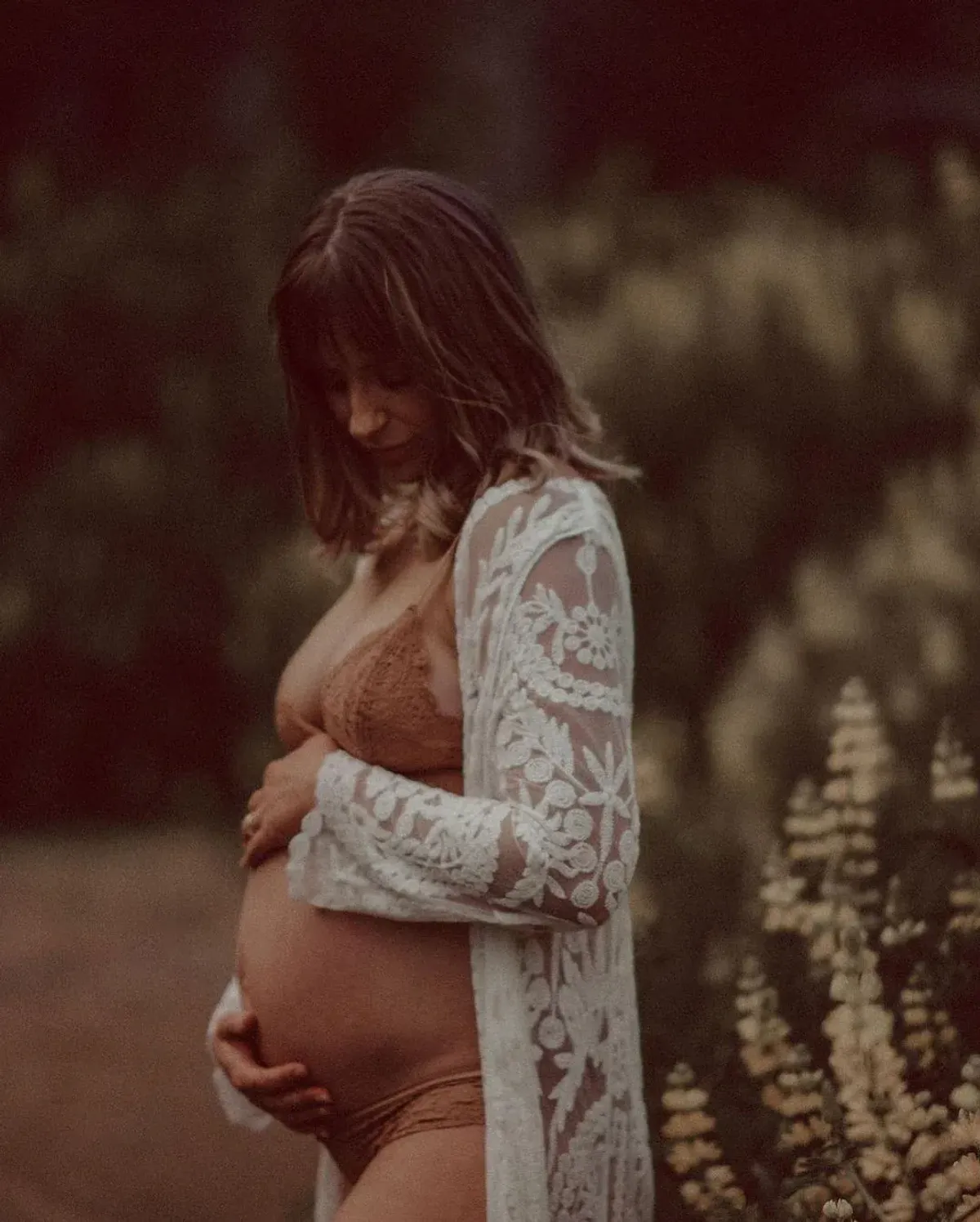 Coven & Co Raven Lace Kimono White One Size - Image 2