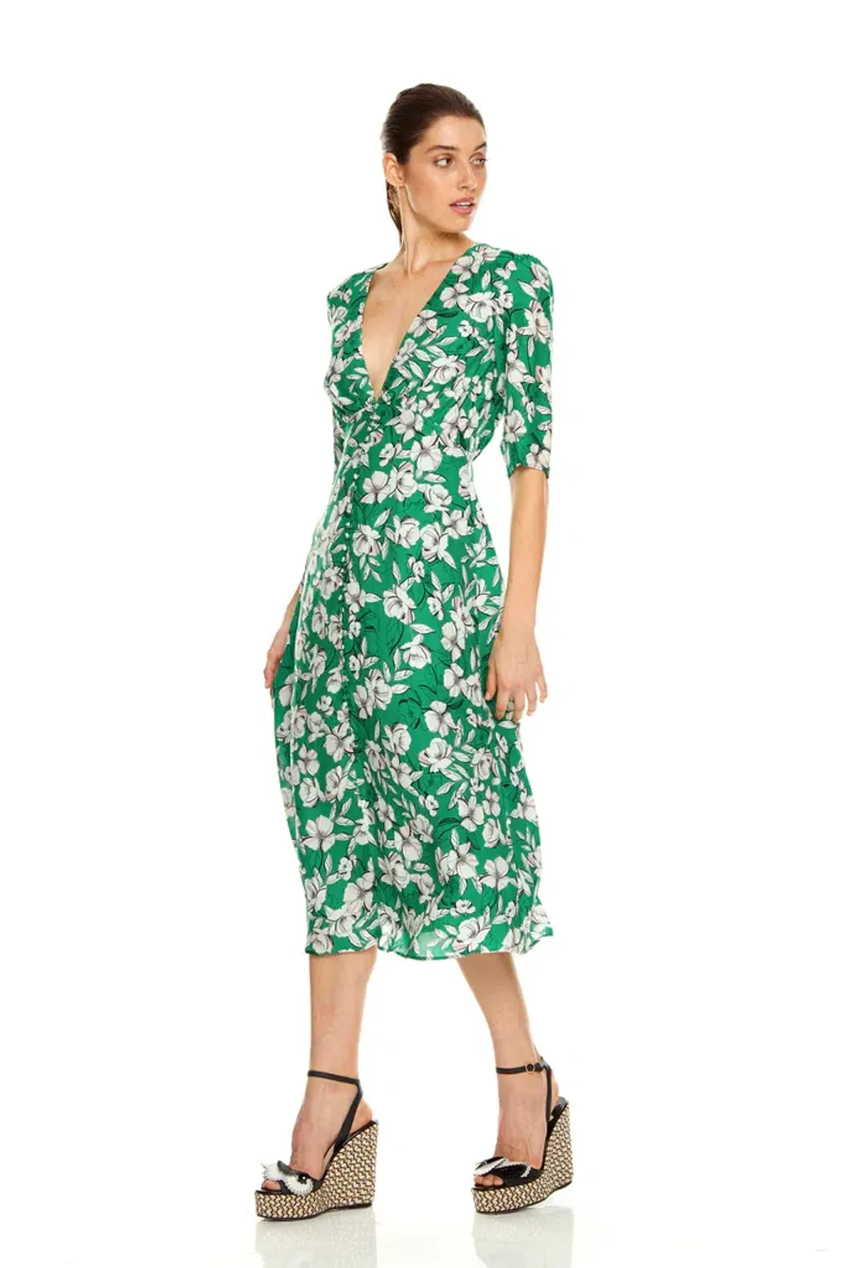 Talulah That Forever Feeling Dress Print Size 6 - Image 2