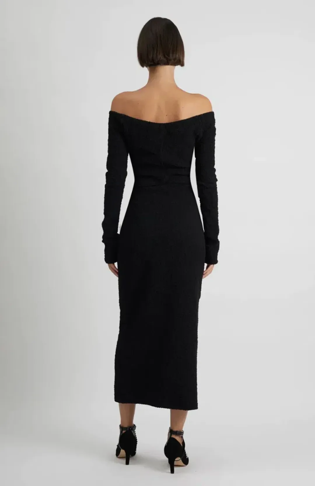 Camilla and Marc Minerva Dress Black Size 8 for rent on The Volte - main image