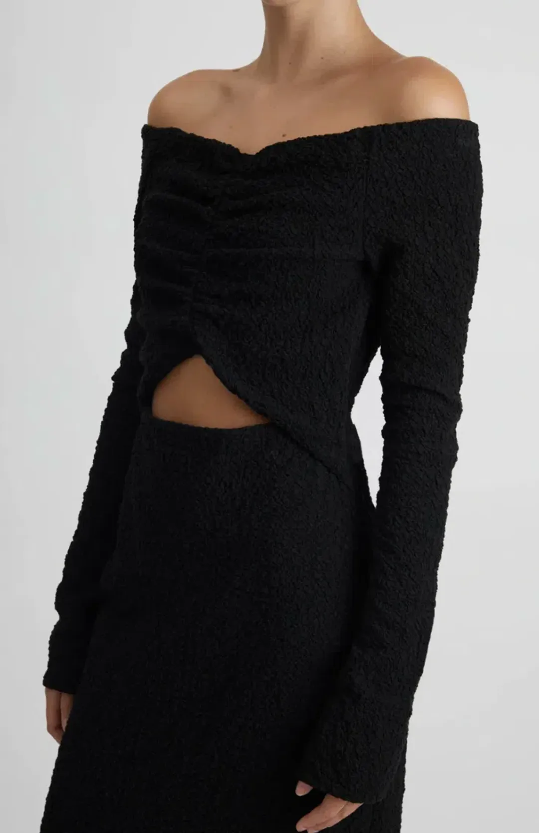 Camilla and Marc Minerva Dress Black Size 8 for rent on The Volte - main image