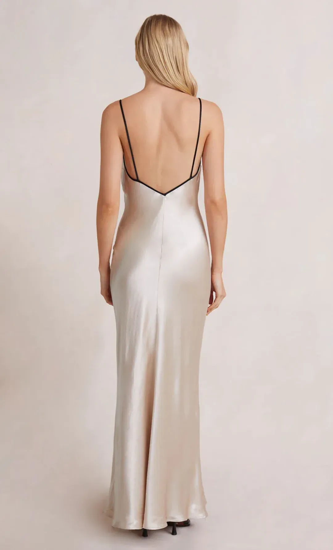 Bec & Bridge Kara Keyhole Dress Sand Size 8 for rent on The Volte - main image