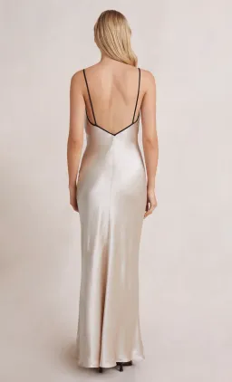 Bec & Bridge Kara Keyhole Dress Sand Size 8 for rent on The Volte - image 3