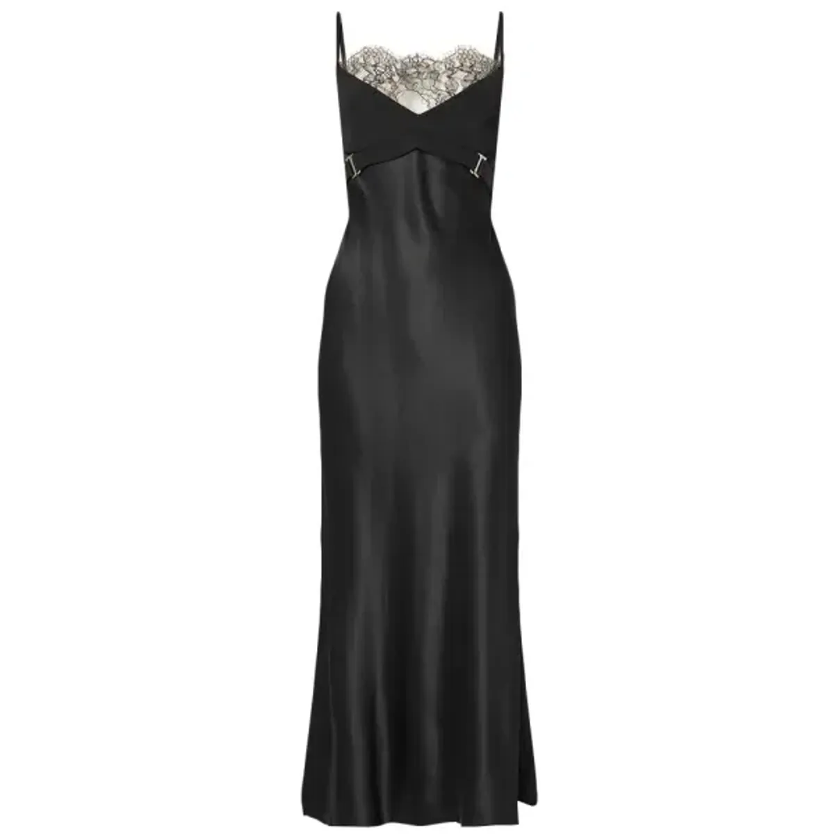 Dion Lee Lace E-Hook Slip Dress Black Size 6 - Image 5