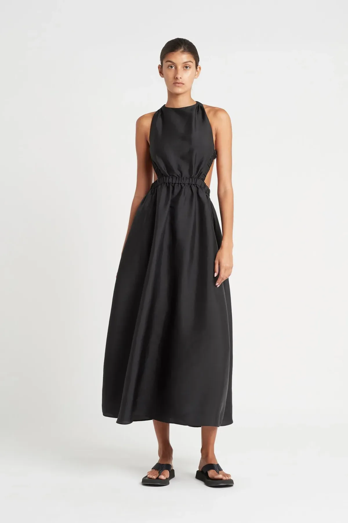 Sir The Label Vivienne Maxi Dress Black Size AU 10 - Image 1