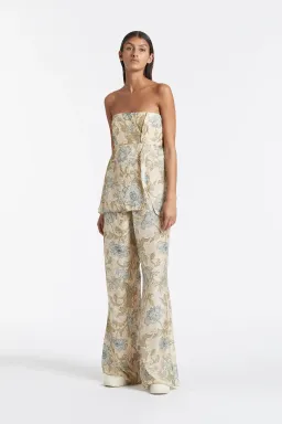 Sir the Label Maev Bustier and Pant Set Florence Print Size 1 / AU 8 for rent on The Volte - image 1