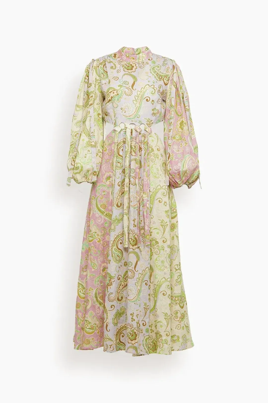 Alemais Marta Cutout Midi Dress Print Size 8 for rent on The Volte - main image