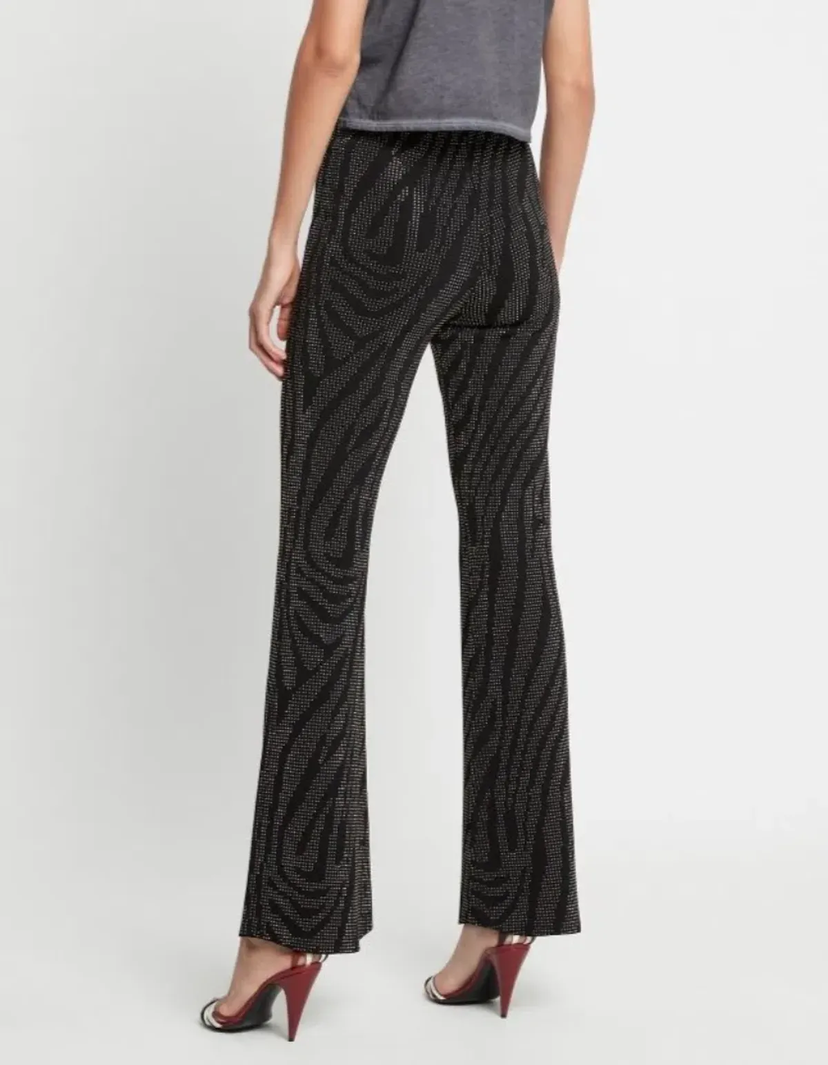 Sass & Bide Divine Danger Flare Pant Black Size AU 6 - Image 2