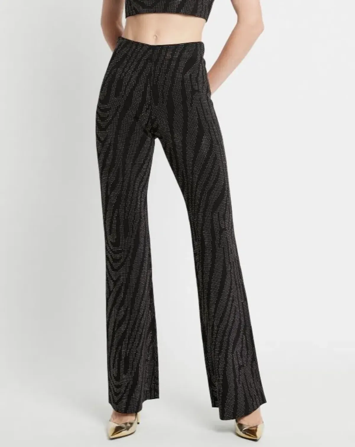 Sass & Bide Divine Danger Flare Pant Black Size AU 6 - Image 1
