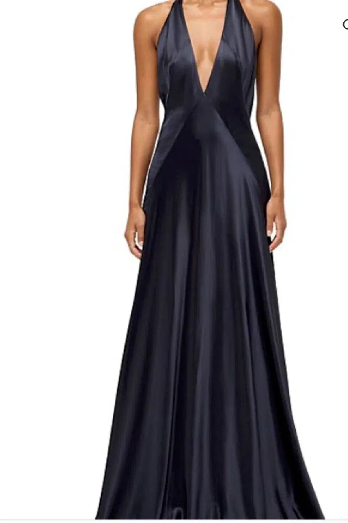 Michael Lo Sordo Bond 007 Paloma Maxi Dress Black Size 6 - Image 4