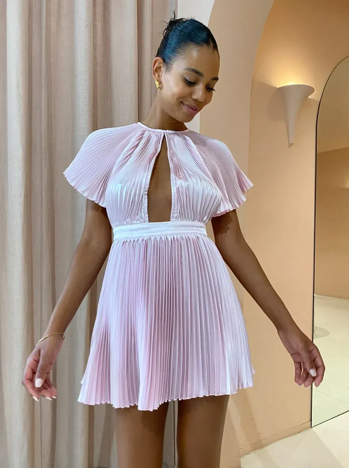 L'Idee Theatre Mini Dress Bloom Size 10 - Image 4