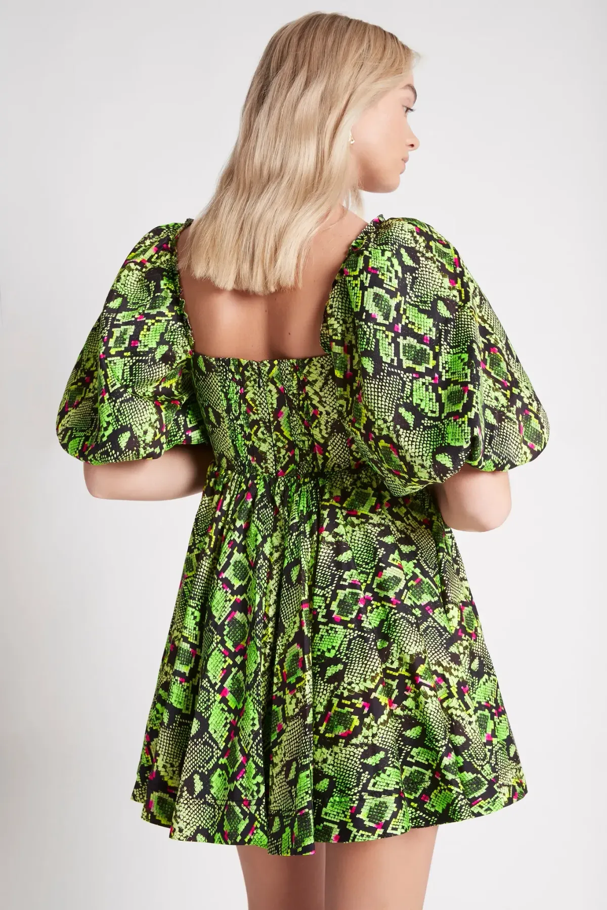 Aje Serpentine Corset Mini Dress Print Size 12 - Image 6