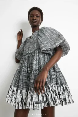 Aje Memento Mini Dress Print Size 8 for rent on The Volte - image 5