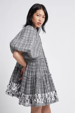 Aje Memento Mini Dress Print Size 8 for rent on The Volte - image 6