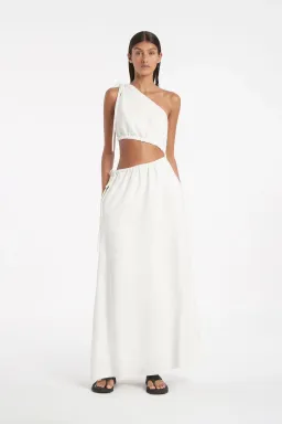 Sir The Label Blanche Asym Gown in Ivory Size 1 for rent on The Volte - image 1