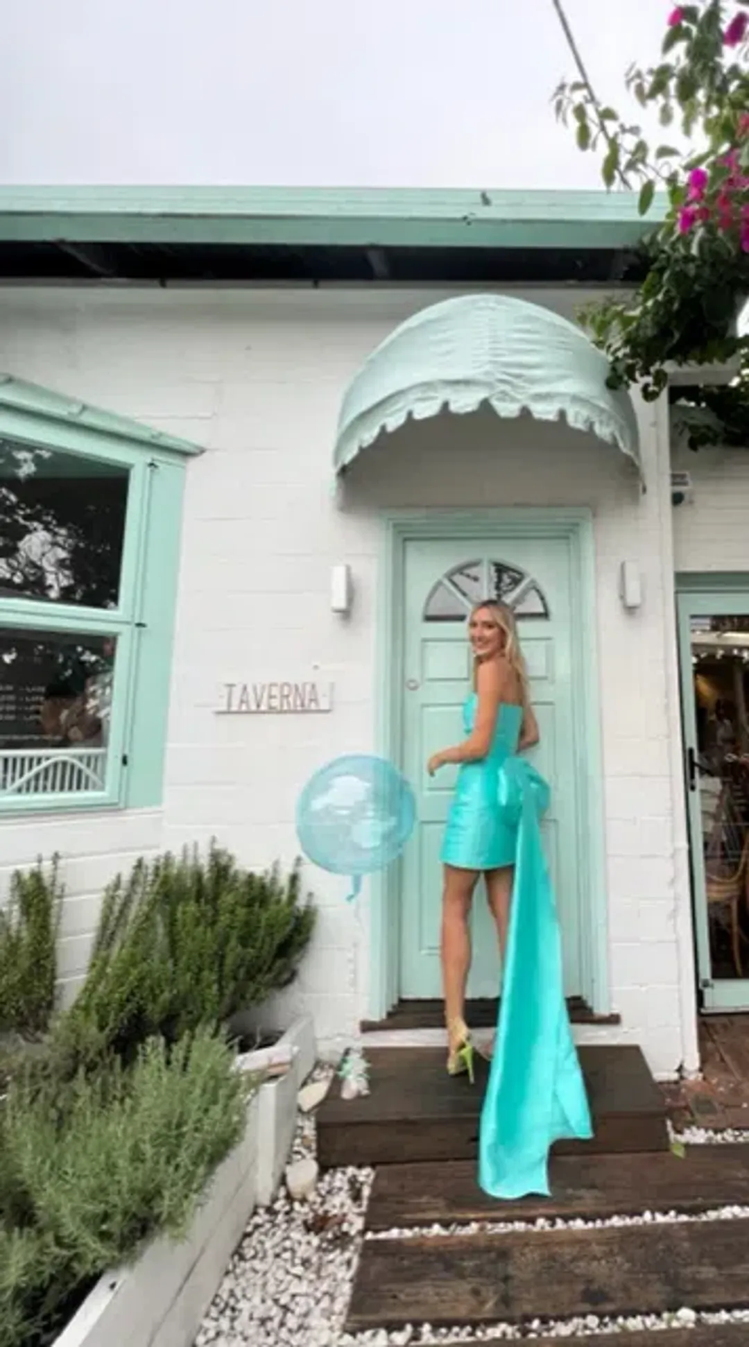 Kyha Studios Fifi Dress Aqua Size 3 / Au 6 for rent on The Volte - main image