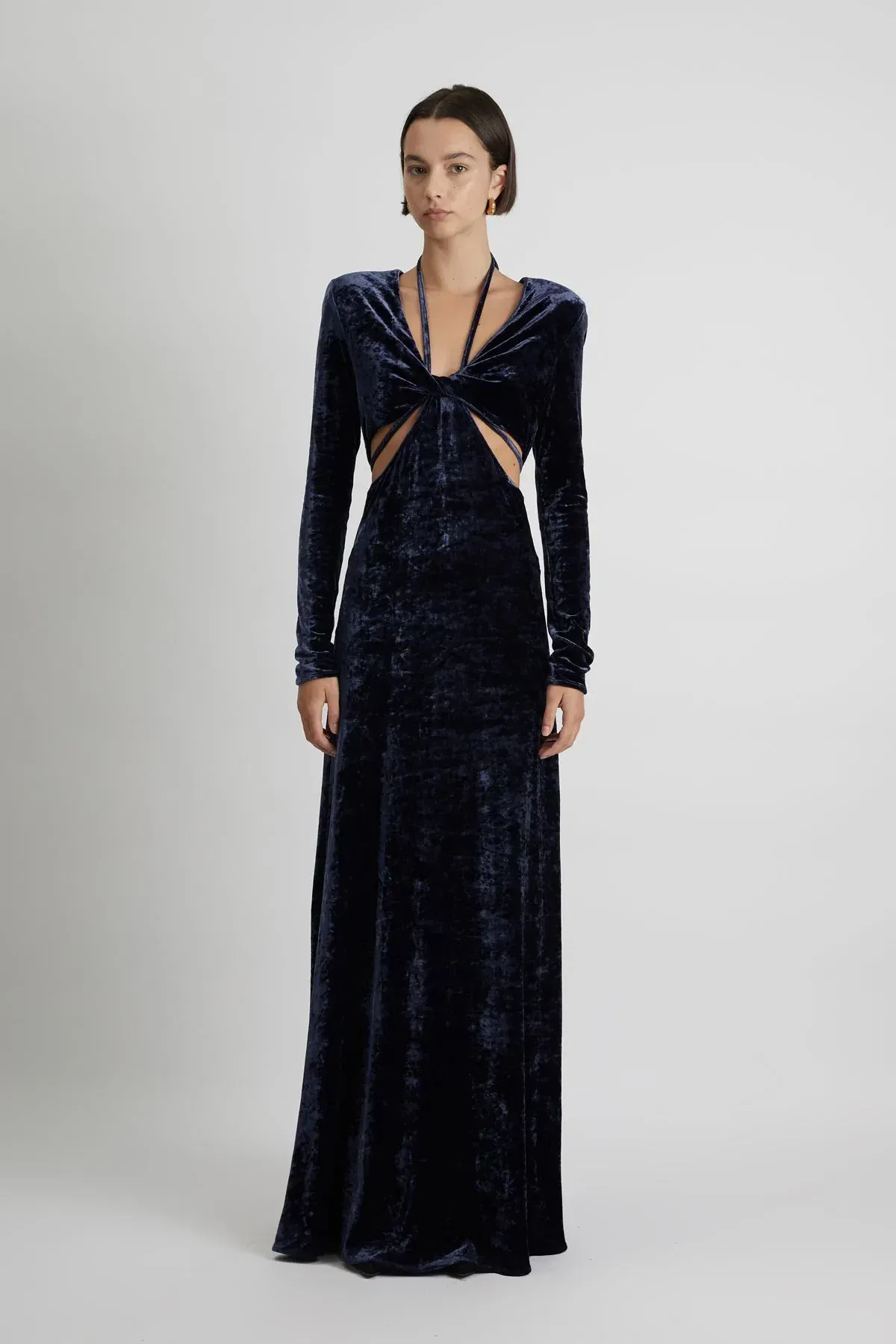 Camilla and Marc Brooks Maxi Dress Navy Size 8 for rent on The Volte - main image