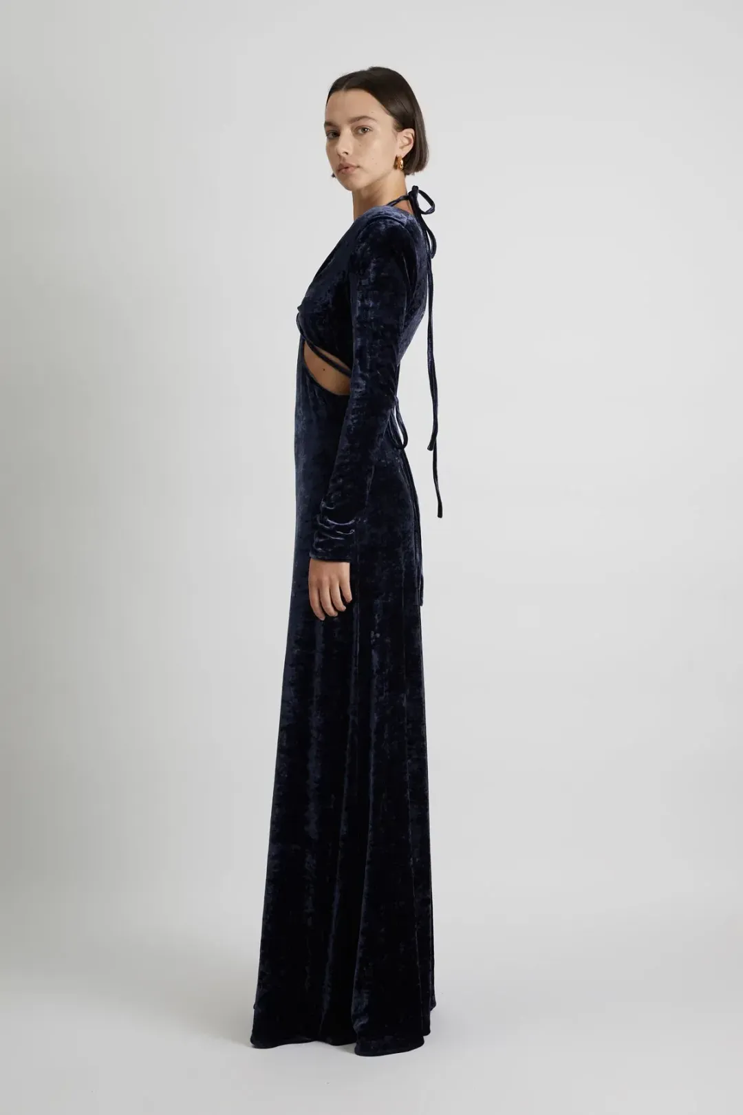 Camilla and Marc Brooks Maxi Dress Navy Size 8 for rent on The Volte - main image