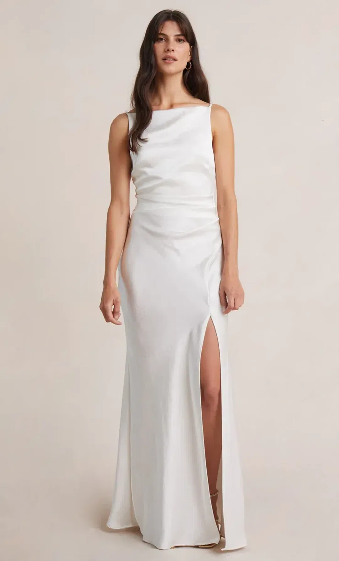 Bec & Bridge The Dreamer Maxi Dress Ivory Size 6 for rent on The Volte - main image