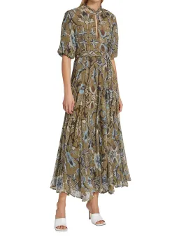 Hannah Artwear Oceanus Maxi Dress in Shaila Print Size 12 for rent on The Volte - image 2