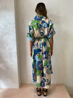 Alemais Farrah Shirt Dress Print Size 10 for rent on The Volte - image 4