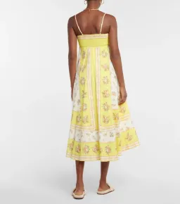 Alemais Catalina Midi Dress Yellow Size 8 for rent on The Volte - image 5