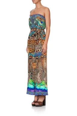 Camilla Mother Xanadu Tie Waist Strapless Jumpsuit Print Size XL for rent on The Volte - image 5