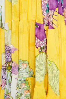 Camilla Golden Years Dress With Front Tie Detail Print Size (M) for rent on The Volte - image 4