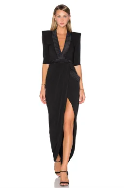 Zhivago Eye Of Horus Gown in Black Size 10 for rent on The Volte - image 4