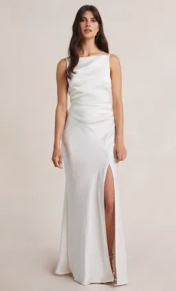 Bec & Bridge The Dreamer Maxi Dress Ivory Size 6 for rent on The Volte - image 6