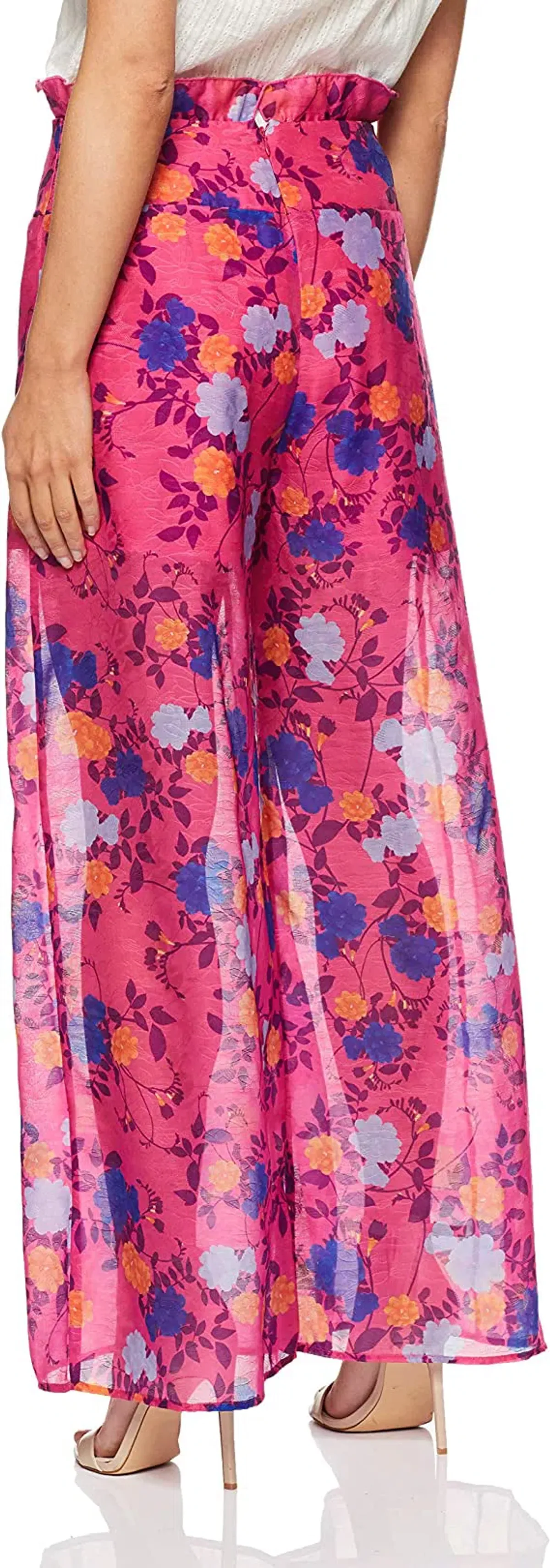 Finders Keepers Visions Floral Wide Leg Pants Print Size XL / AU 12 - Image 2