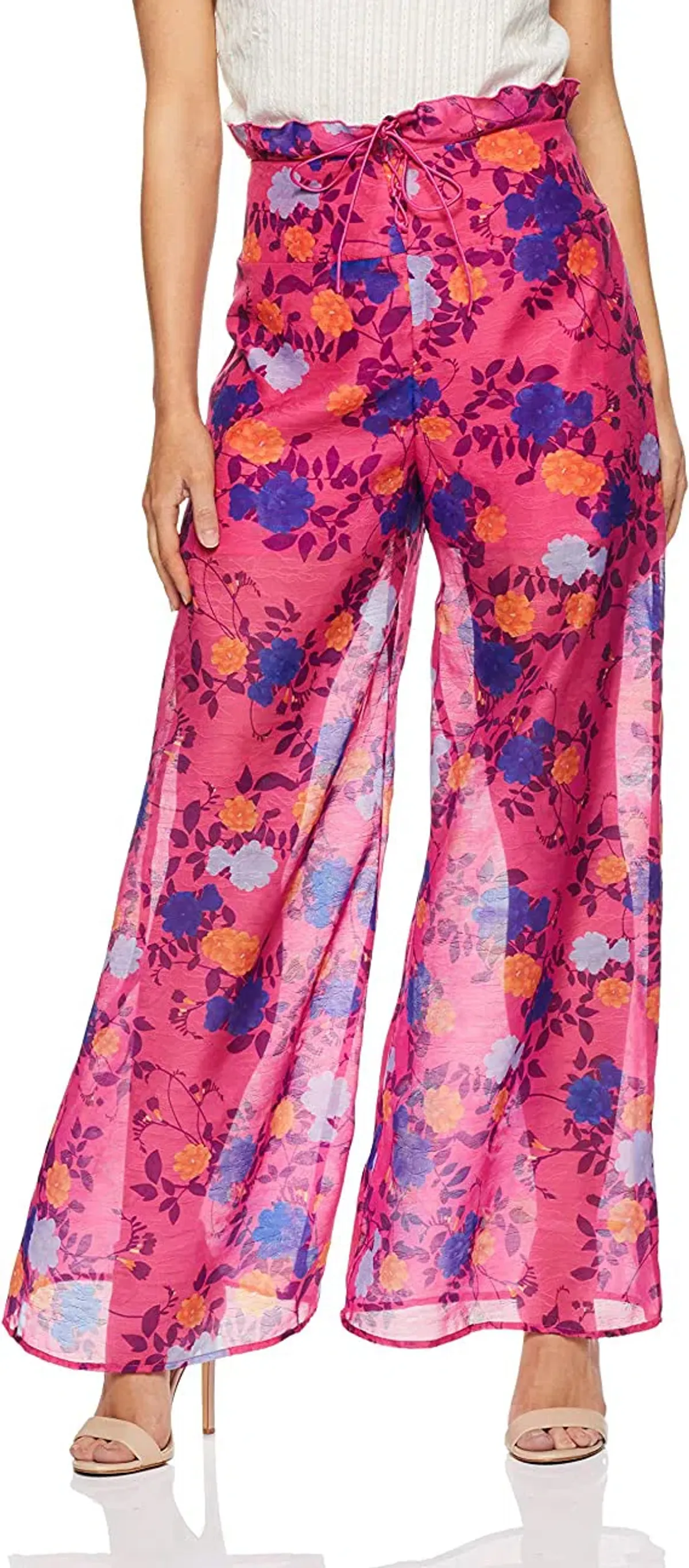 Finders Keepers Visions Floral Wide Leg Pants Print Size XL / AU 12 - Image 3