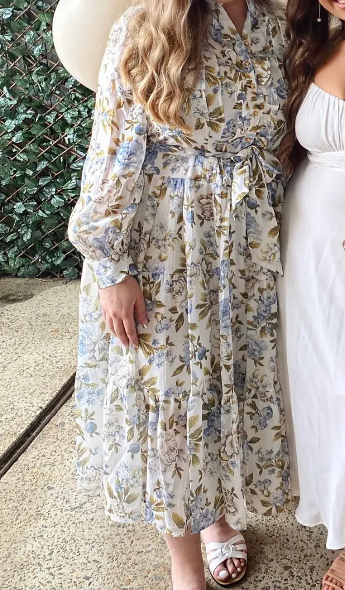 Sheike Mabel Floral Maxi Dress Print Size 16 - Image 2