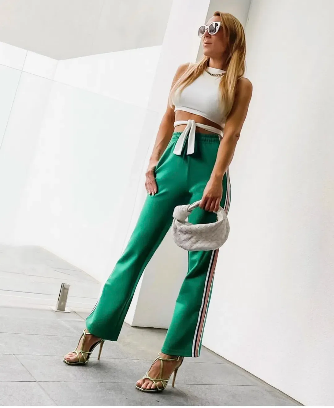 Bottega Veneta Mini Jodie White for rent on The Volte - main image