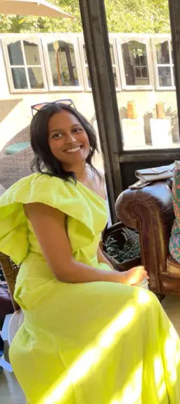 Aje Bonjour Asymmetric Midi Dress Lime Green Size 8 for rent on The Volte - image 5