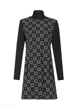 Sass & Bide Dress The Jacquard Coat Print Size 8 for rent on The Volte - image 1