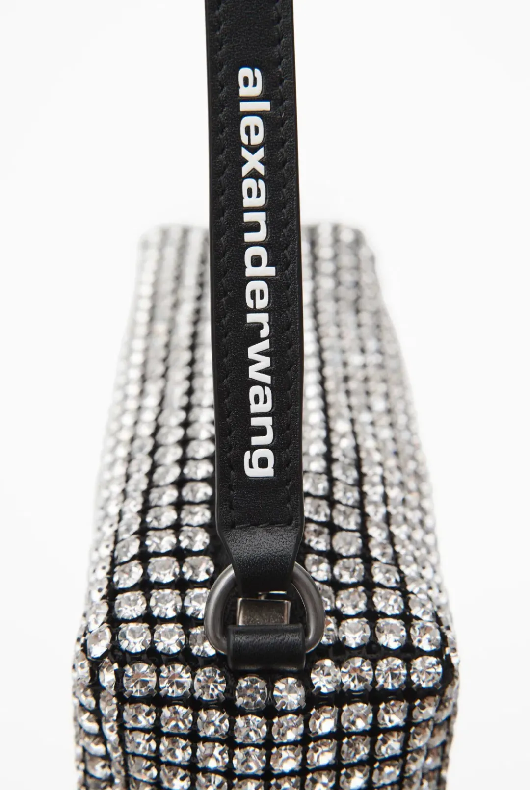 Alexander Wang Heiress Pouch in Rhinestone Mesh for rent on The Volte - main image