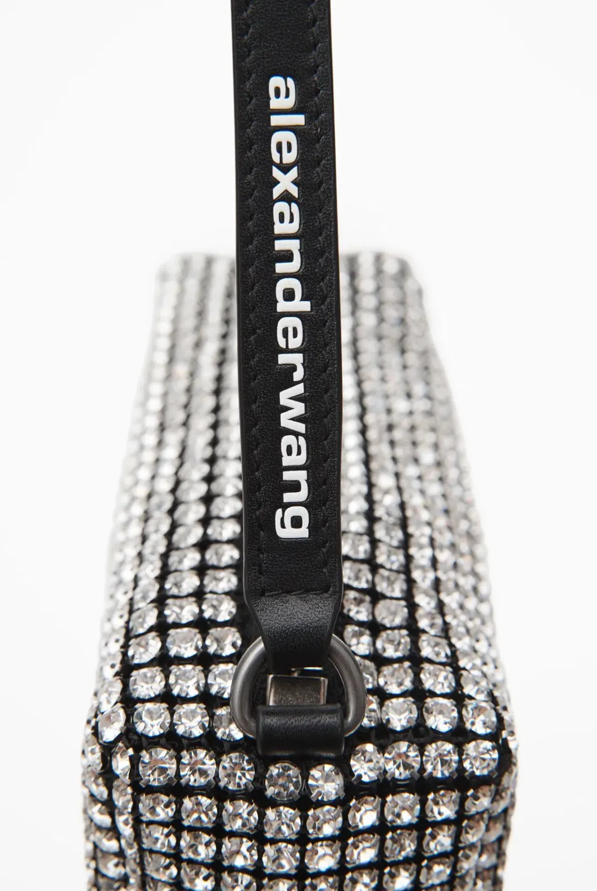 Alexander Wang Heiress Pouch in Rhinestone Mesh - Image 2