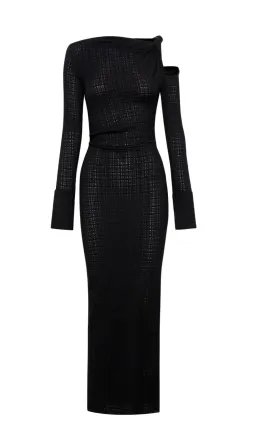 Camilla and Marc Ellsworth Twist Dress Black Size 10 for rent on The Volte - image 3