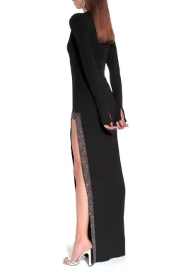 Aggi Simone Night Fall Dress Black Size 8 for rent on The Volte - image 2