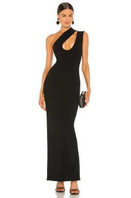 Solace London Krista Maxi Dress Black Size 8 for rent on The Volte - image 2