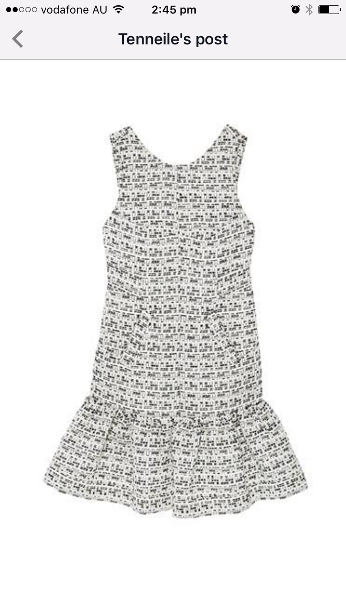 By johnny Marthe lace elastic frill mini dress - Image 5